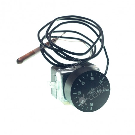 TERMOSTATO REGULACION 0/90ºC 1000MM CU PVC 3F S/POST 6.5X95 EJE16