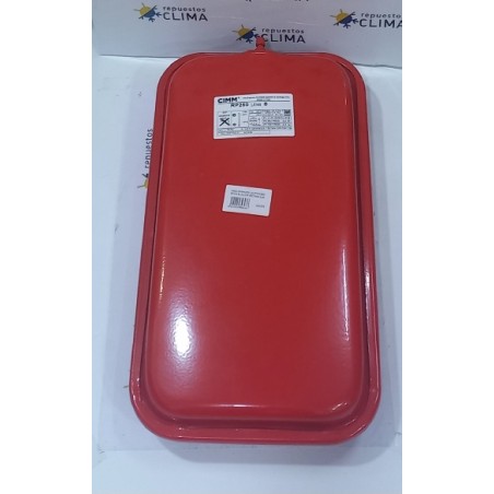 VASO EXPANSION CALEFACCION RP250 8L G1/2"M RECTANGULAR