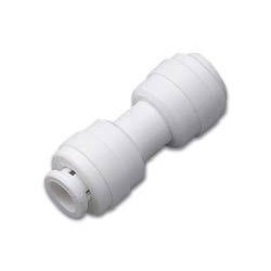 CONECTOR LINEAL - 1/4" TUBO - 3/8" TUBO