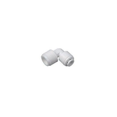 CONECTOR CODO - 1/4" TUBO - 1/8" ROSCA MACHO