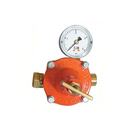 REGULADOR DE PRESION COMET 1-3Bar 12Kg/h CON MANOMETRO