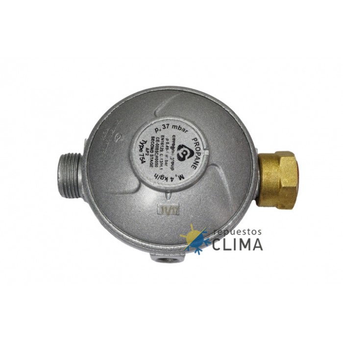Gas Glp Butano Regulador "Cavagna « tipo 1.3 Kg/hr bu-694 