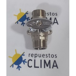 LLAVE INTERIOR 3/4"Mx3/4"M PATAS, BLOQUEO Y CROMADA