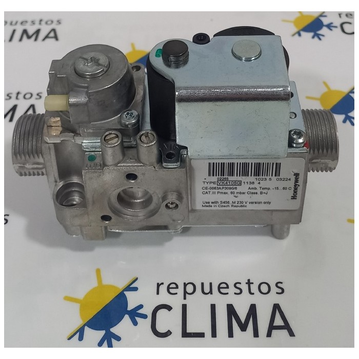 VALVULA GAS HONEYWELL 4105 BIASI