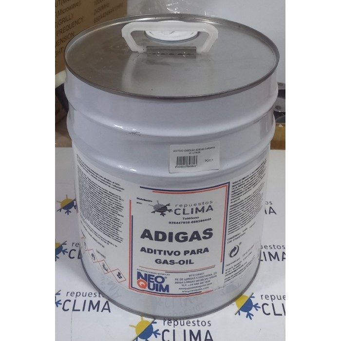 ADITIVO GASOLEO ADIGAS GARRAFA 10 LITROS