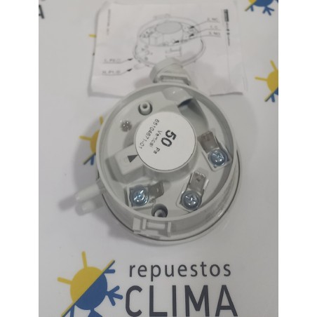 PRESOSTATO AIRE 50 Pa CL ARISTON 65104671