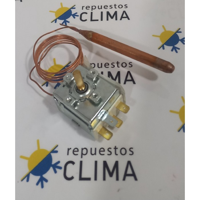 TERMOSTATO REGULABLE TR2 0/40ºC IMIT CAPILAR 1mts BULBO COBRE