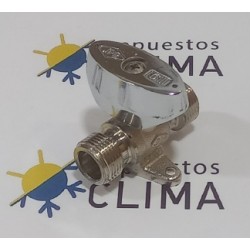 LLAVE INTERIOR 20/150 x 20/150 PATAS, BLOQUEO Y CROMADA