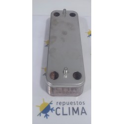 INTERCAMBIADOR 14 PLACAS SAUNIER DUVAL S10058 (INCLUYE JUNTAS)