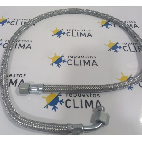 LATIGUILLO GASOLEO L-900mm H 1/4" x H 1/4" CODO 90º