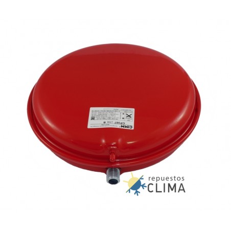 VASO EXPANSION CALEFACCION 8L CP387 3/4M CIRCULAR