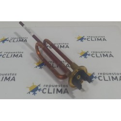 RESISTENCIA TERMO L-275 INTERIOR CURVO 1500W CON PORTA ANODO