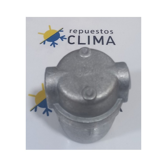 FILTRO GASOLEO ALUMINIO 3/8" H CON CUBETA DE ALUMINIO
