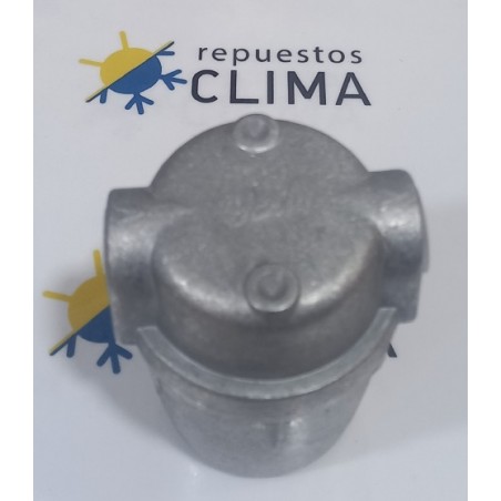 FILTRO GASOLEO ALUMINIO 3/8" H CON CUBETA DE ALUMINIO