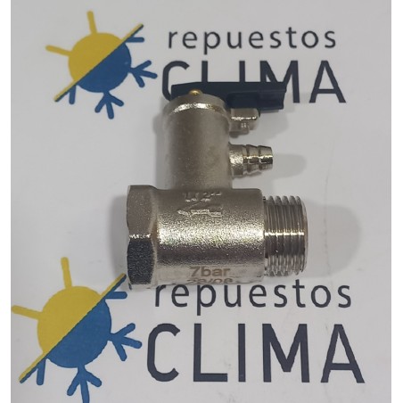 VALVULA SEGURIDAD PARA TERMO 1/2 - 7 BAR