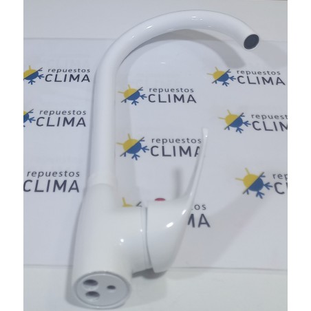 GRIFO MONOMANDO FREGADERO VERTICAL ENKEL BLANCO