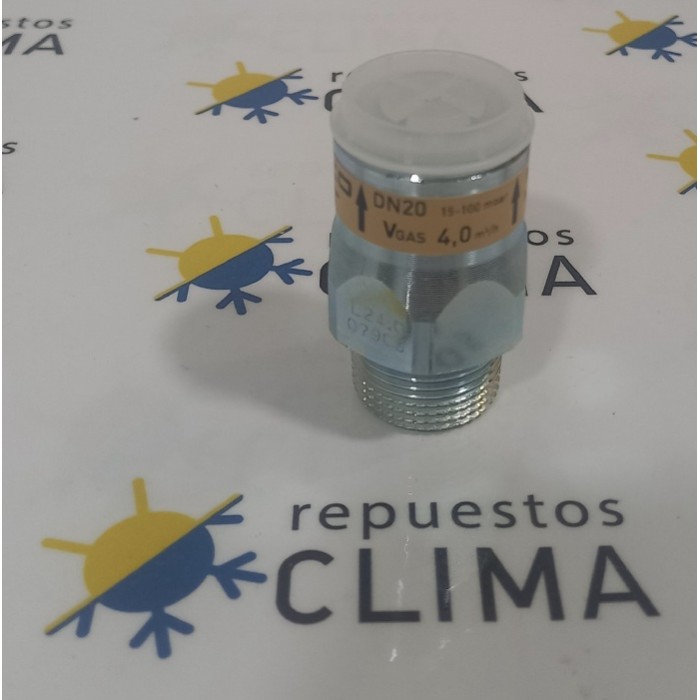 VALVULA LIMITADORA CAUDAL M-H 100mbar 4m3/h 3/4"