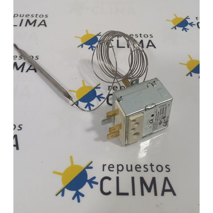 TERMOSTATO REGULACION 0/120ºC 1500MM INOX 2F 5x98 EJE19 TR2