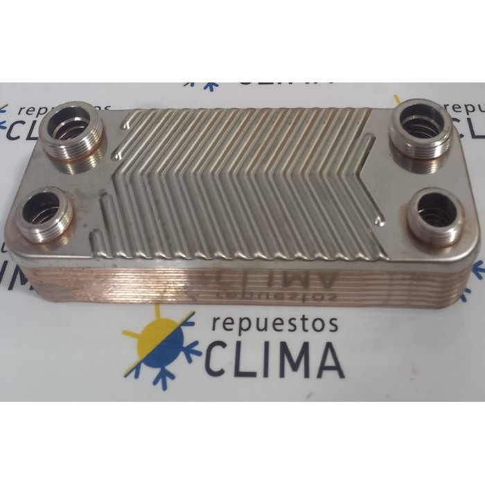 INTERCAMBIADOR 16 PLACAS 3/4M X 1/2M