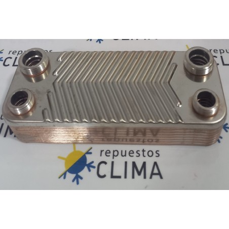 INTERCAMBIADOR 16 PLACAS 3/4M X 1/2M