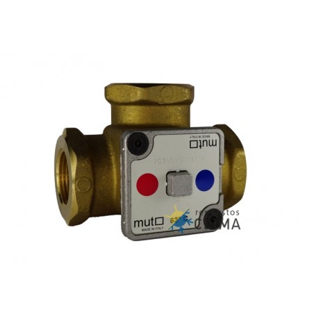 VALVULA TERMOSTATICA DESVIADORA TD 3000 3/4" 63ºC