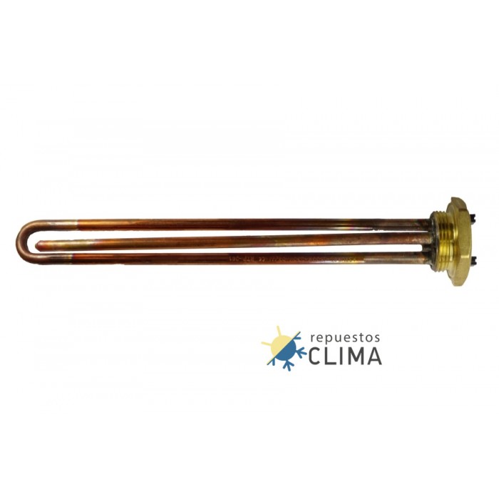 RESISTENCIA ELECTRICA TERMO 1500W. 230V.-R 1 1/4"-L-300mm