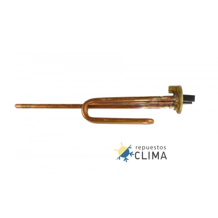 RESISTENCIA ELECTRICA TERMO 1500W. 230V. -PLETINA L-275mm