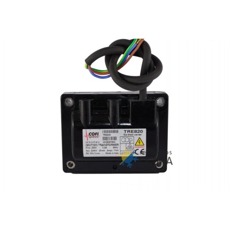 TRANSFORMADOR ENCENDIDO TRE820 2x4kV 20mA 230V/50Hz