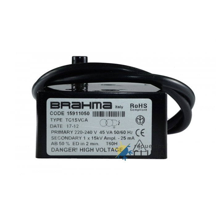 TRANSFORMADOR TC1SVCA 1x15KV 50% BRAHMA