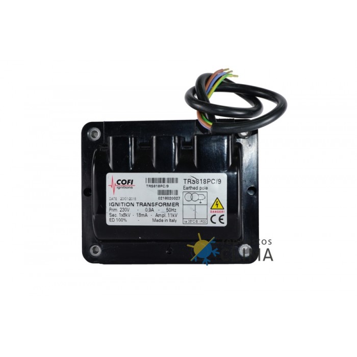 TRANSFORMADOR ENCENDIDO TRS818PC/9 1x8kV 18mA 100%