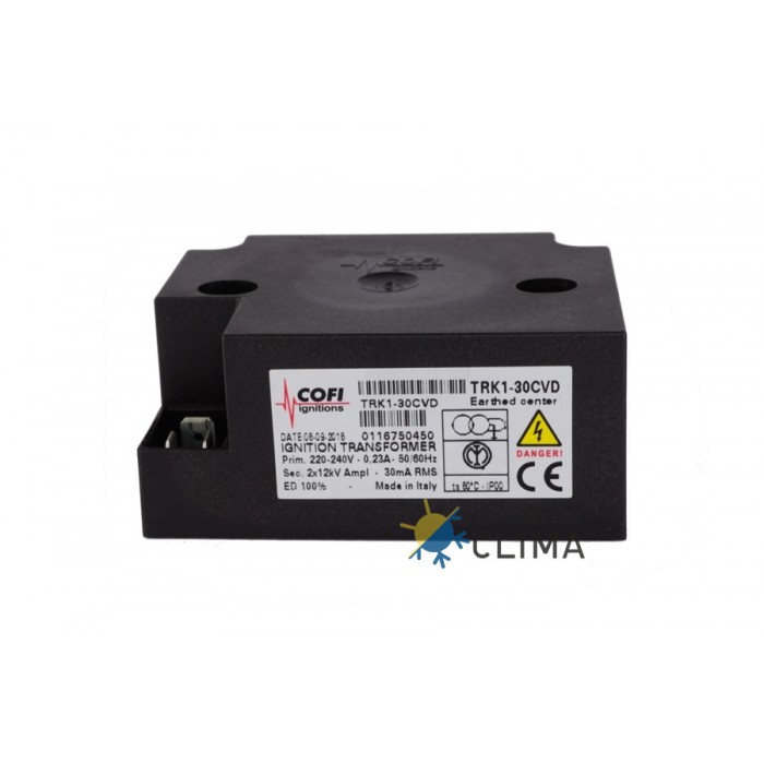 TRANSFORMADOR ENCENDIDO TRK1-30CVD 2x12kV 30mA 100%