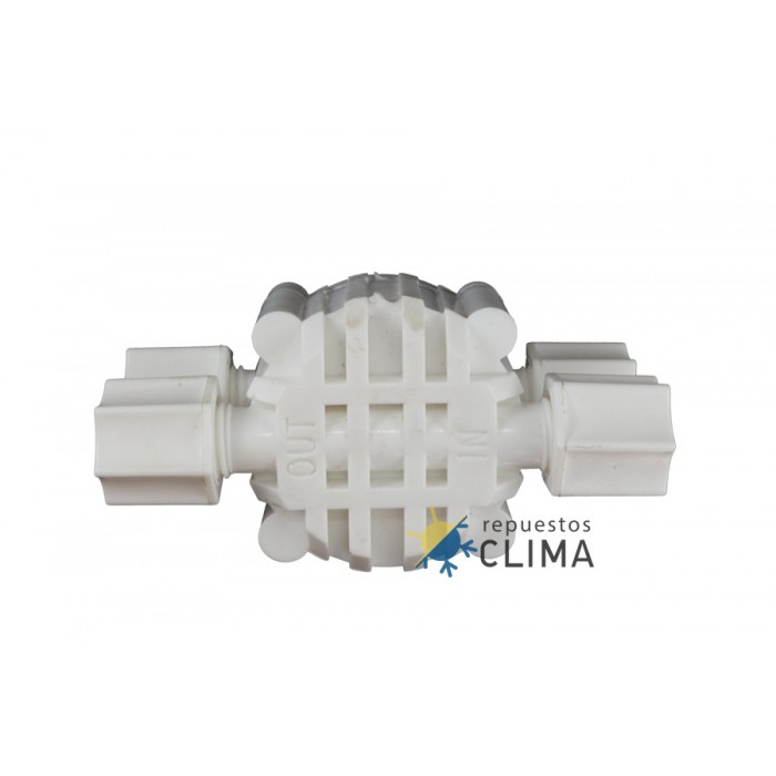 VALVULA DE CIERRE 4 VIAS CONEXION ROSCA 1/4"