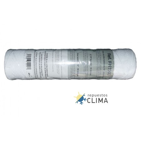 CARTUCHO BOBINADO 10" 50 MICRAS