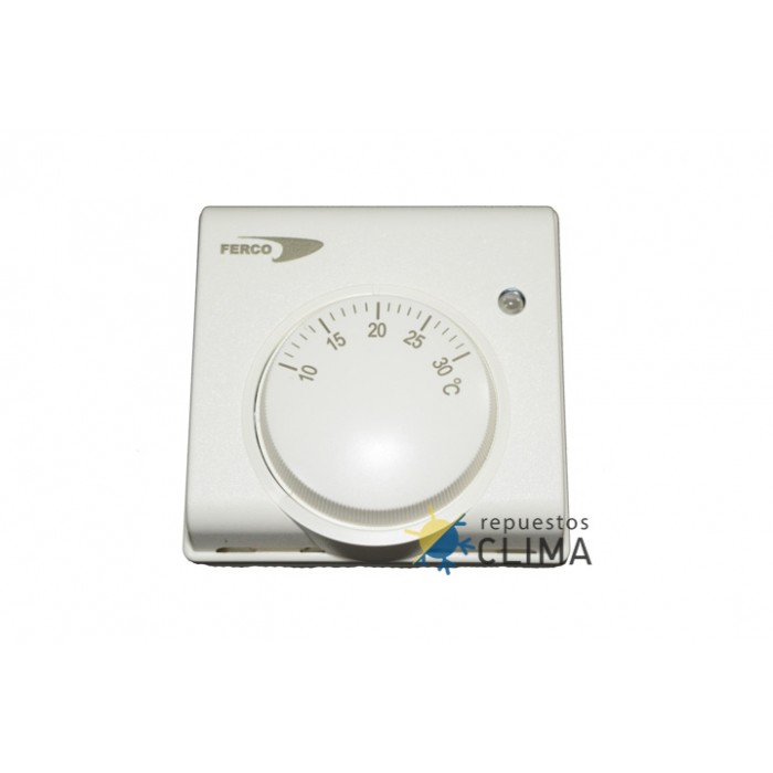 TERMOSTATO BIMETALICO PARO/MACHO. SOLO CALOR. 220V