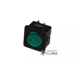 INTERRUPTOR NEGRO-VERDE LASIAN 51709