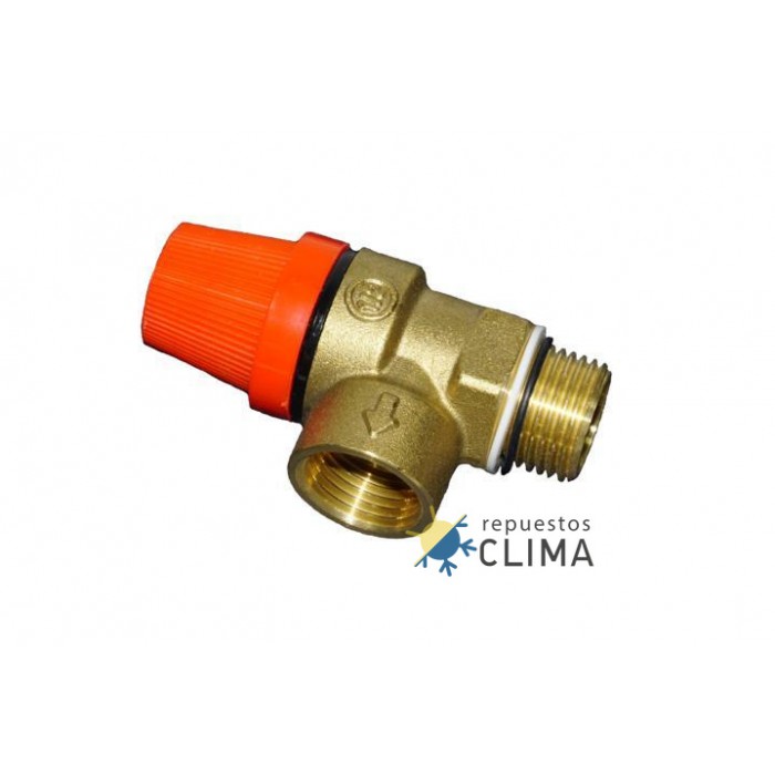 VALVULA SEGURIDAD PARA CALDERA M-H 1/2 - 3 BAR
