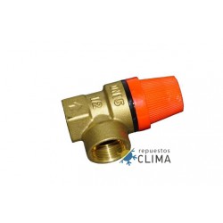 VALVULA SEGURIDAD PARA CALDERA H-H 1/2 - 6 BAR