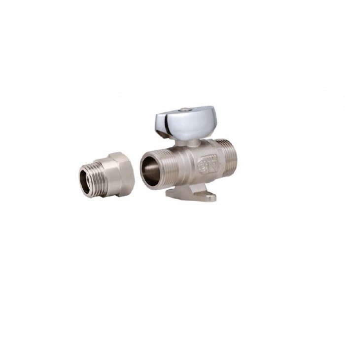 KIT LLAVE GAS + LIMITADOR CAUDAL M 1/2 x 1/2 M