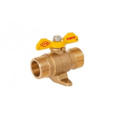 LLAVE MONTANTE M 1.1/4 x 1.1/4 M DN25 CON MARIPOSA Y PATAS