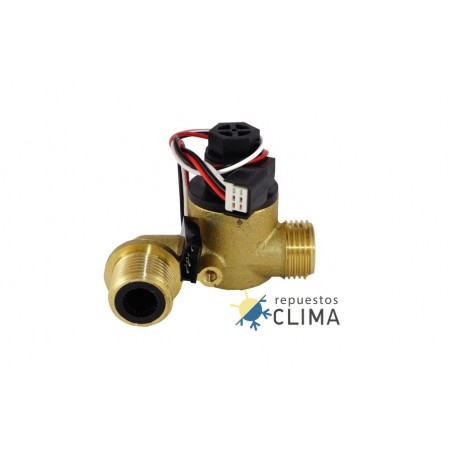 FLUJOSTATO ROTATIVO ACODADO CCON CABLE 1/2" M