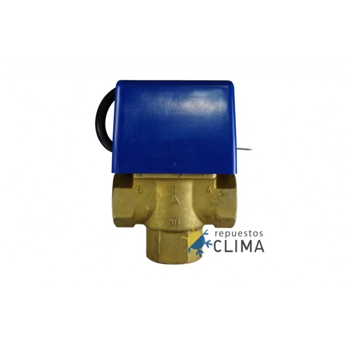 VALVULA MOTORIZADA MUT SF25 230V 3 VIAS 1"H SIN MICRO